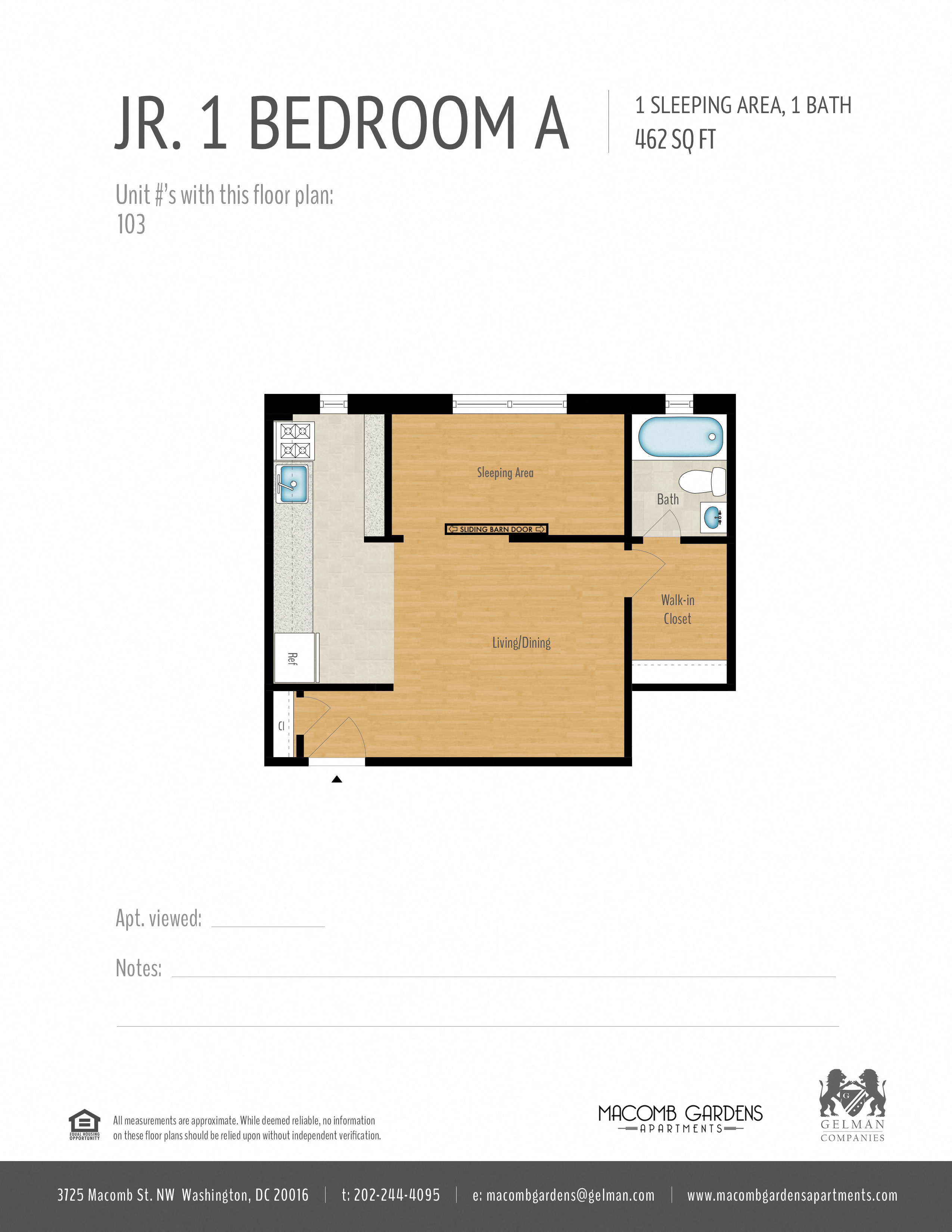 Junior 1-Bedroom Image